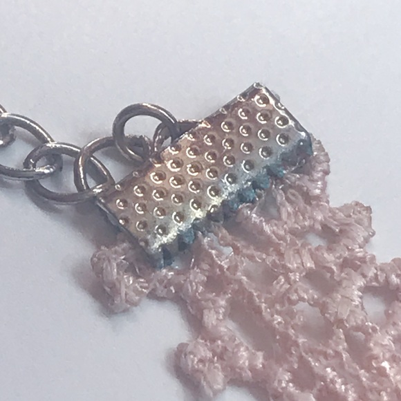 Pink woven choker - Picture 5 of 7